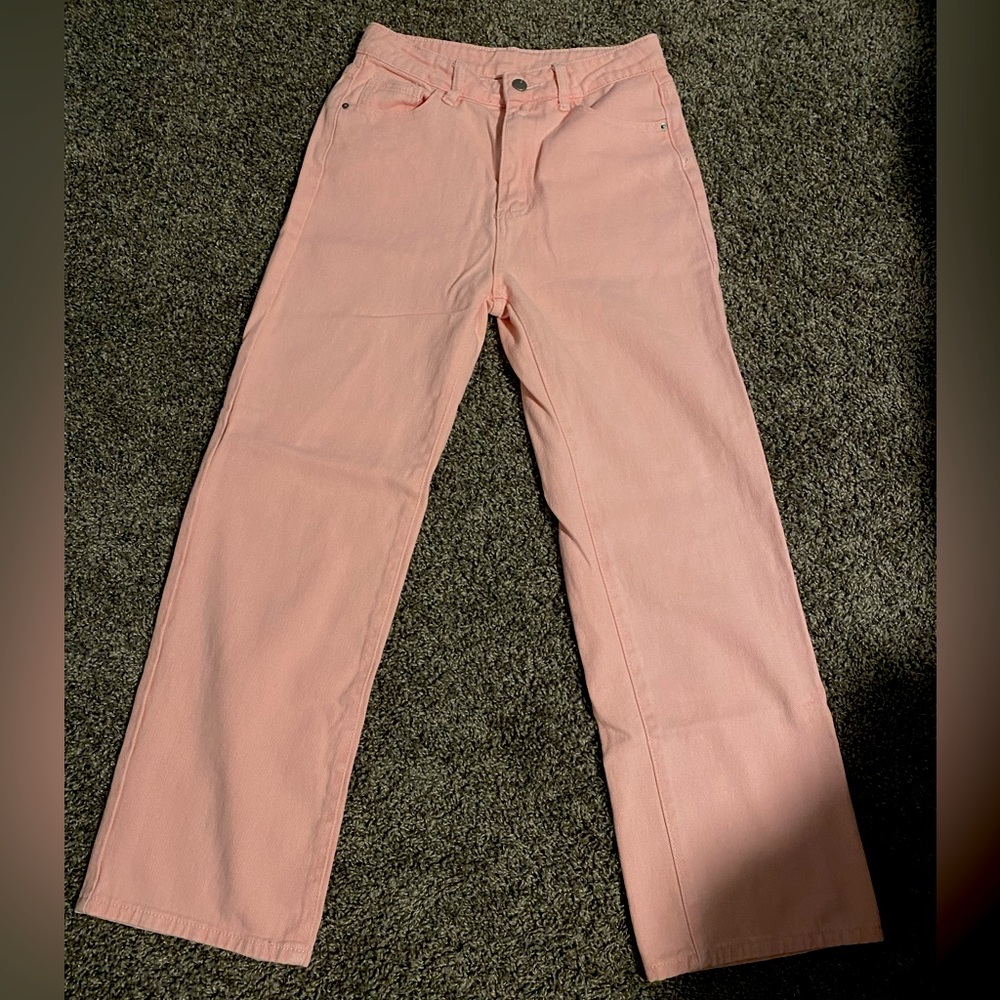 SHEIN - Pink straight leg pants - Size US 4 / Small